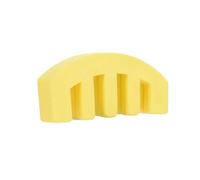 violin parts accessories Adjustable Violin Shoulder Rest Plastic Padded Soft Comfortable Sponge For 4/4 ，3/4， 1/2 ，1/4 ，1/8 Fiddle Parts Accessories (Color : Yellow)
