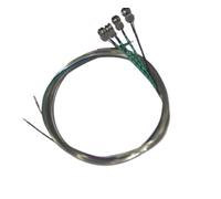 violin parts accessories Violin Strings 4/4 3/4 1/2 A，E，D，G Steel Strings, Violino Accessories A Set Of 4 Strings (Color : E)