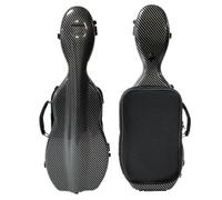 Violin Parts And Accessories 4/4 Professional Violin Carbon Fiber Coded Lock Hard Case With Spectrum Bag Hard Shell Storage Backpack(Type6)