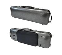 Violin Parts And Accessories 4/4 Violin Carbon Fiber Coded Lock Hard Case With Spectrum Bag Hard Shell Storage Protect Backpack(Type22)
