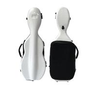 Violin Parts And Accessories 4/4 Violin Carbon Fiber Coded Lock Hard Case With Spectrum Bag Hard Shell Storage Protect Backpack(Type30)