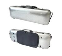 Violin Parts And Accessories 4/4 Violin Carbon Fiber Coded Lock Hard Case With Spectrum Bag Hard Shell Storage Protect Backpack(Type23)