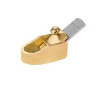 Violin Parts And Accessories Brass Convex Flat Bottom Violin Edge Banding Manual Push Planer Tool(Type2)