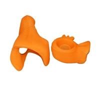 Violin Parts And Accessories Violin Posture Correction Bow Grip Beginner Musical Instruments Professional Accessories(For Orange)