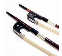 Violin Parts Replacement 3pcs France/Germany Styles Brazilwood Upright Double Bass Bow(Germany3-4)