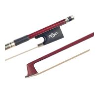 Violin Parts Replacement 4/4 IPE Violin Bow Colored Seashell Ebony Tail The Silver Black Line For