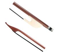 Violin Parts Replacement 4/4 Size Violin Bow Baroque Brazilwood Stick Black Real Mongolia Horsehair Durable