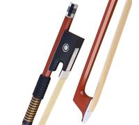 Violin Parts Replacement Violin Bow Professional Practice Performance Grade Violin Bow Real Horsetail(1/2)