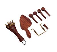 violin parts Violin Repair Parts Accessories High End Jujube Wood Tailpiece Chin Rest Tuning Peg End Button violin strings 4/4,violin bridge