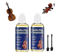 Violin Peg Compound, Violin Peg Paste Stops Slipping and Squeaking Stabilize the Tuning Pegs Compact and Convenient Extend The Life of the Tuning Pegs for Violins Viola Cello & Bass