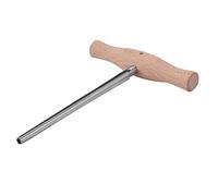 Violin Peg Hole Reamer 1:30 Taper | High Speed Steel Tool for 3/4 & 4/4 Violins | Wood Handle with Ergonomic Grip | DIY Essential for Luthiers/Repair Shops