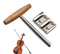 Violin Peg Hole Reamer - Peg Hole Reamer for 3/4 4/4 Violin | 1:26 Taper Shaver Luthier Repair Set Parts for Viola Basses Orchestral Strings Instruments