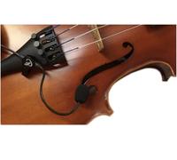Violin Pickup with Flexible Micro-Gooseneck. The Feather by Myers Pickups