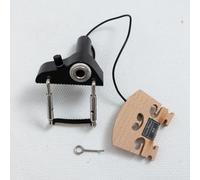 Violin Piezo Pickup Bridge Mounted Contact Microphone for Acoustic Violin, 1/4" Output Jack, Volume Control Optional, for Recording Practice Stage Performance (CV-16)