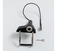 Violin Piezo Pickup Bridge Mounted Contact Microphone for Acoustic Violin, 1/4" Output Jack, Volume Control Optional, for Recording Practice Stage Performance (CV-18)