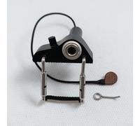 Violin Piezo Pickup Bridge Mounted Contact Microphone for Acoustic Violin, 1/4" Output Jack, Volume Control Optional, for Recording Practice Stage Performance (CV-17)