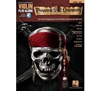 Violin Play Along: Pirates of the Caribbean (Volume 23) Book: Violin Play-Along Volume 23 - Music from the Motion Picture Soundtrack (Hal Leonard Violin Play Along)