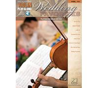 Violin Play Along Volume 13 Wedding Favorites Violin Book/Cd (Hal Leonard Violin Play Along)