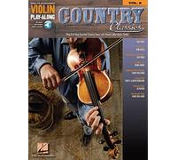 Violin Play-Along Volume 8 Country Classics Vln Book/Cd (Hal Leonard Violin Play Along)