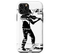 Violin Player Drawing Fiddle Folk Music Case for iPhone 11 Pro