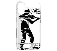 Violin Player Drawing Fiddle Folk Music Case for iPhone 17