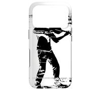 Violin Player Drawing Fiddle Folk Music Case for iPhone 17 Pro