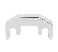 Violin Practice Mute Metal, Metal Violin Mute, Practice Fiddle Silent Silencer Sound Reduction Silencer for Violinist (Silver)