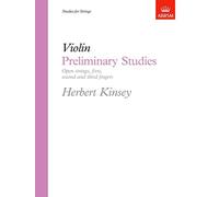 Violin Preliminary Studies - Open Strings, First, Second And Third Fingers
