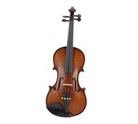 Violin Profession Hand-craft Antique Matt Stripes Violin 4/4 Spruce Plate Naturel Flamed Maple Violin Ebony Parts(1/8)