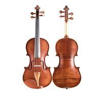 Violin Professional Level Violin Handmade Solid Wood Pure Handmade For Beginners Adult (Color : 1/2)