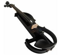 Violin Purely BK Solid Wood Silent Violin 4/4 Ebony Fittings Parts Electric Violin