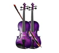 Violin Purple Violin Beginners And Adults Exam Violin Practice (Color : 1/8)