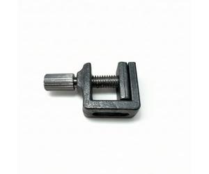 Violin Repair Clamp Precision Instrument Repair Clamp With Controlled Pressure Screw Knurled Turning Knob Flat Grips Open Frame Body Metal suitable, style to 2
