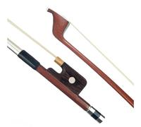 violin replacement bow 3/4 4/4 Upright Double Bass Bow Brazilwood White Hair Round Stick