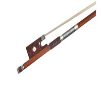 violin replacement bow 4/4 3/4 1/2 1/4 Wood And Carbon Fiber Hybrid Violin Bow Strong Stick Good Performance Natural Horsehair (Color : 1/2)