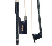 violin replacement bow 4/4 Carbon Fiber Violin/Fiddle Bow Green Silk Braided Carbon Fiber Stick Cupronickel Mounted