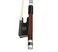 violin replacement bow Brazilwood 4/4 Violin Bow Octagonal Stick Grip White Horsehair Well Balanced For Beginners And Students