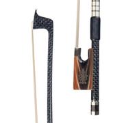 violin replacement bow Carbon Fiber Bow 4/4 Fiddle Bow Silver Silk Braided Carbon Fiber Bow Durable Use