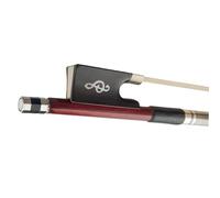 violin replacement bow Colored Seashell Ebony Tail Around The Silver Black Line For 4/4 Violin Bow