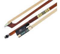 violin replacement bow Violin Bow Horsetail Brazilian Red Sandalwood 4/4-1/8 Performance Grade Horsetail Western Wood Colored Shell (Color : 1/8)
