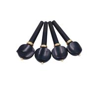 Violin Replacement Part 20pcs Natural Ebony Violin Peg Boxwood Decoratin