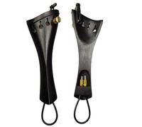 Violin Replacement Part Ebony And Rosewood Violin Tailpiece Tuner And Tail Rope Accessories(Ebony wood)