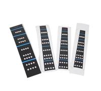 Violin Replacement Parts 10 Pieces 1/8 4/4 Violin Fingerboard Sticker Beginners Learning Violin Parts Accessories (Color : 4/4)