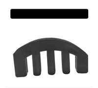 Violin Replacement Parts 10pcs Rubber Practice Violin Mute For 1/2-3/4 Fiddle 5 Prong Violin Parts (Color : Bk)