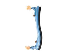 Violin Replacement Parts 4/4 3/4 1/2 1/4 1/8 Violin Shoulder Rest Collapsible Feet Violin Practice Mute Fiddle Parts (Color : 1-8 Blue V Rest)