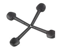 Violin Replacement Parts 4 PCS Instrument Accessories Fine Tune Peg Peg Reamer Wood Tuning Pegs Small Violin (Color : 6.5X2.3X0.6cm)
