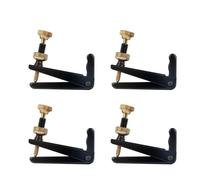 violin replacement parts 4pcs/1set 4/4 3/4 Violin Fine Tuners Hill Style Metal String Adjuster Sensitive violin accessories (Color : 4-4 3-4 Cello Black)
