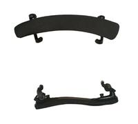 Violin Replacement Parts Adjustable Violin Shoulder Rest Plastic Black Padded For 4/4 3/4 1/2 1/4 1/8 Fiddle Acoustic Violin Accessory (Color : 4/4)