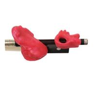 Violin Replacement Parts Beginner's Violin Hand Shape Correction Bow Gripper Bow Holding Device Bow Operator For Viola (Color : Red)