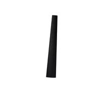 Violin Replacement Parts Fiddle Part Violin Fingerboard DIY Natural Color For 4/4 3/4 1/2 1/4 1/8 Violin Wood Accessories (Color : 1-8 Violin Ebony)